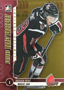 2012-13 In The Game Draft Prospects - Gold #65 Brayden Point Front