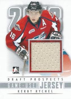 2012-13 In The Game Draft Prospects - Game-Used Jerseys Silver #M-18 Kerby Rychel Front