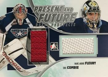 2012-13 In The Game Draft Prospects - Present and Future Silver #PAF-07 Marc-Andre Fleury/Eric Comrie Front