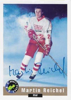 1992 Classic Draft Picks - Autographs #NNO Martin Reichel Front