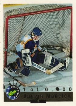 1992 Classic Draft Picks - Gold #65 Darrin Madeley Front