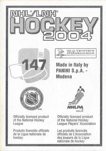 2003-04 Panini Stickers #147 Konstantin Koltsov Back