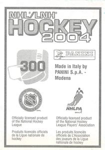 2003-04 Panini Stickers #300 Roman Cechmanek Back