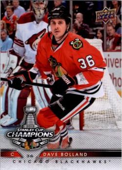 2013 Upper Deck Stanley Cup Champions Box Set #2 Dave Bolland Front