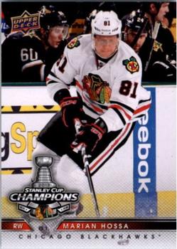 2013 Upper Deck Stanley Cup Champions Box Set #11 Marian Hossa Front