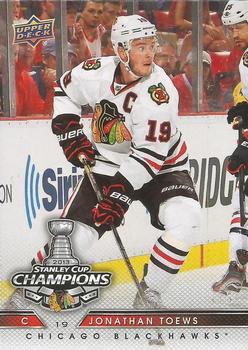 2013 Upper Deck Stanley Cup Champions Box Set #25 Jonathan Toews Front