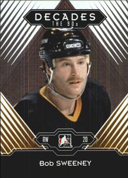 2013-14 In The Game Decades 1990s #34 Bob Sweeney Front