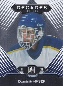 2013-14 In The Game Decades 1990s #50 Dominik Hasek Front