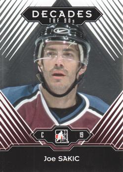 2013-14 In The Game Decades 1990s #76 Joe Sakic Front
