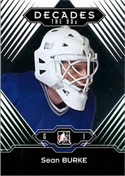 2013-14 In The Game Decades 1990s #131 Sean Burke Front