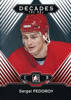2013-14 In The Game Decades 1990s #132 Sergei Fedorov Front