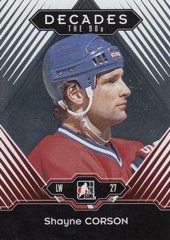 2013-14 In The Game Decades 1990s #134 Shayne Corson Front