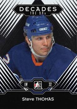 2013-14 In The Game Decades 1990s #137 Steve Thomas Front