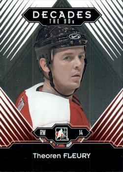 2013-14 In The Game Decades 1990s #142 Theoren Fleury Front