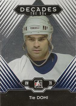 2013-14 In The Game Decades 1990s #143 Tie Domi Front