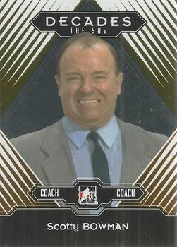 2013-14 In The Game Decades 1990s #160 Scotty Bowman Front