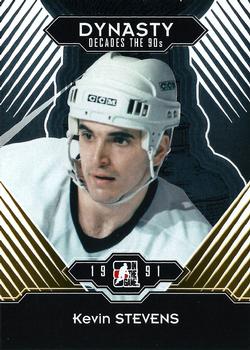 2013-14 In The Game Decades 1990s #165 Kevin Stevens Front