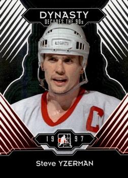 2013-14 In The Game Decades 1990s #167 Steve Yzerman Front