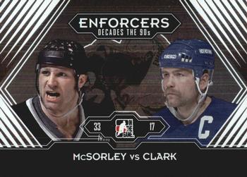 2013-14 In The Game Decades 1990s #190 Marty McSorley / Wendel Clark Front