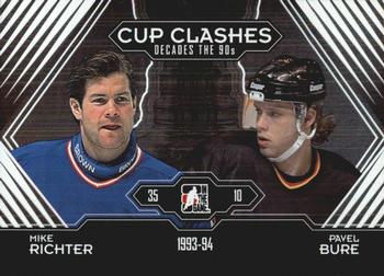 2013-14 In The Game Decades 1990s #195 Pavel Bure / Mike Richter Front