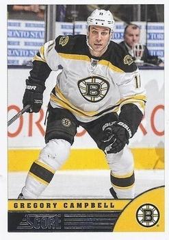 2013-14 Score - Red Back #29 Gregory Campbell Front
