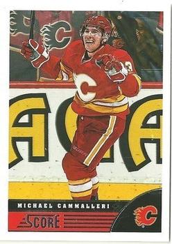 2013-14 Score - Red Back #58 Mike Cammalleri Front