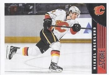 2013-14 Score - Red Back #59 Mikael Backlund Front