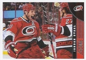 2013-14 Score - Red Back #79 Jordan Staal Front