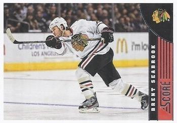 2013-14 Score - Red Back #96 Brent Seabrook Front