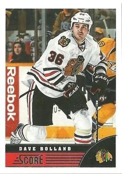 2013-14 Score - Red Back #102 Dave Bolland Front