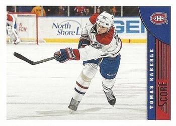 2013-14 Score - Red Back #270 Tomas Kaberle Front