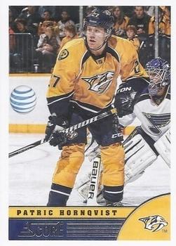 2013-14 Score - Red Back #277 Patric Hornqvist Front