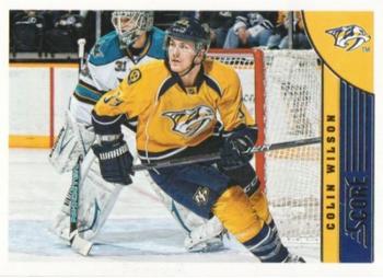2013-14 Score - Red Back #283 Colin Wilson Front