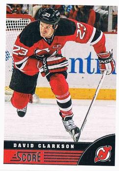 2013-14 Score - Red Back #300 David Clarkson Front