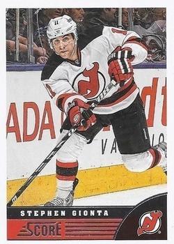 2013-14 Score - Red Back #303 Stephen Gionta Front
