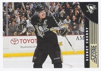 2013-14 Score - Red Back #399 Sidney Crosby Front