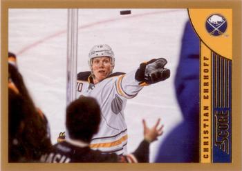 2013-14 Score - Gold #45 Christian Ehrhoff Front