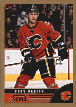 2013-14 Score - Gold #69 Cory Sarich Front