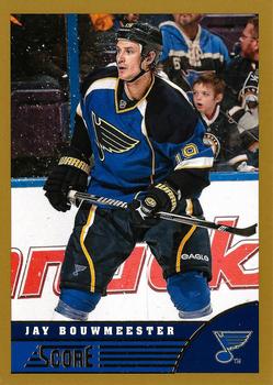 2013-14 Score - Gold #455 Jay Bouwmeester Front
