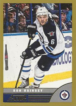 2013-14 Score - Gold #546 Ron Hainsey Front