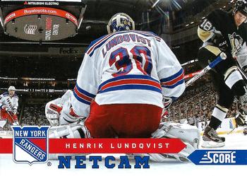 2013-14 Score - Netcam #NC-3 Henrik Lundqvist Front