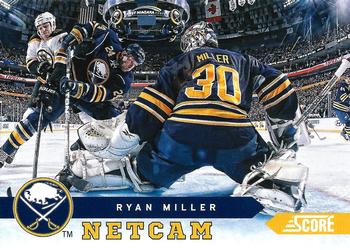 2013-14 Score - Netcam #NC-13 Ryan Miller Front