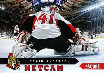 2013-14 Score - Netcam #NC-14 Craig Anderson Front