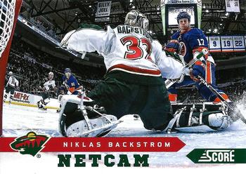 2013-14 Score - Netcam #NC-16 Niklas Backstrom Front