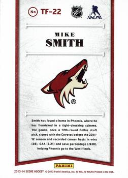 2013-14 Score - The Franchise #TF-22 Mike Smith Back
