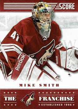 2013-14 Score - The Franchise #TF-22 Mike Smith Front