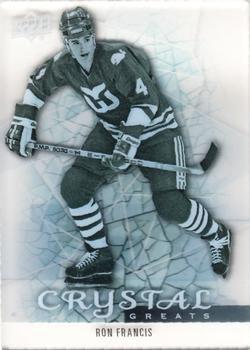 2013-14 Upper Deck Trilogy - Crystal #C34 Ron Francis Front