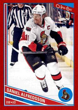 2013-14 O-Pee-Chee - Red #64 Daniel Alfredsson Front