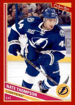 2013-14 O-Pee-Chee - Red #249 Nate Thompson Front
