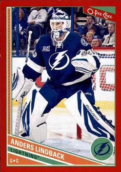 2013-14 O-Pee-Chee - Red #324 Anders Lindback Front